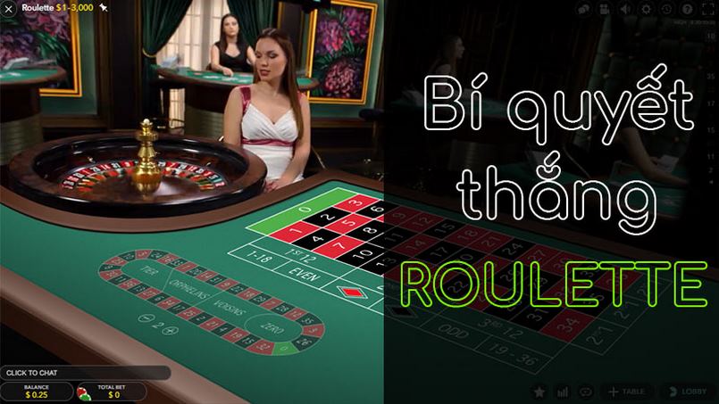 Mẹo chơi Roulette bạn nên biết để dành chiến thắng